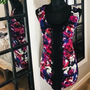 Lacey and colorful tank